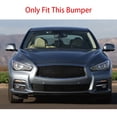 thumbnail image 5 of NINTE Front Bumper Lip for 2014-2017 Infiniti Q50 Base Gloss Black, 5 of 7
