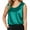 Black 1, variant on Cami Tank Top Women's Pure Color Silk Strap Tank Top With Round Neck(Black M)