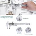 thumbnail image 4 of 150mm Stainless Steel Digital Electronic Caliper Measuring Tools,Extra Large LCD Display Inch, 4 of 5