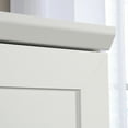 thumbnail image 5 of Sauder HomePlus Bedroom Wardrobe Armoire, Soft White Finish, 5 of 14