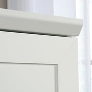 Sauder HomePlus Bedroom Wardrobe Armoire, Soft White Finish