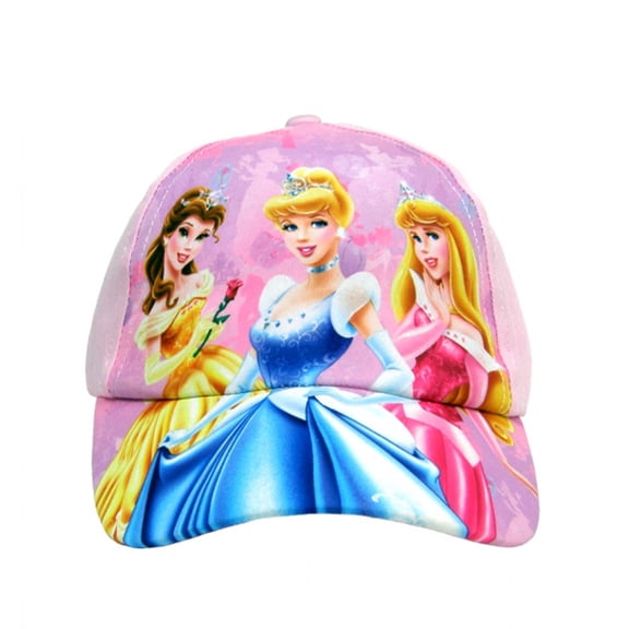Disney Princess Pink Baseball Hat/Cap w/ Adjustable Strap