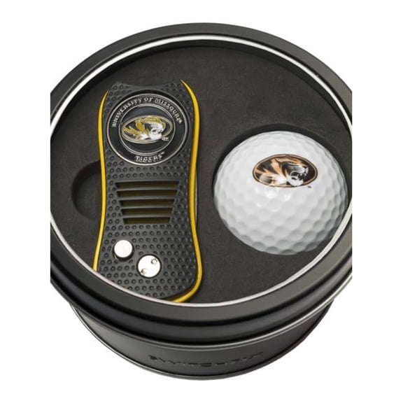 Team Golf NCAA Tin Gift Set with Switchfix Divot Tool and Golf Ball
