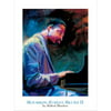 Bourbon Street Blues II by Robert Brasher 18x24 Art Print Poster Vintage Jazz Blues Music New Orleans Piano Player