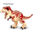 thumbnail image 1 of Dinosaur World Building Blocks Set, Large Dinosaur Figures T-Rex Velociraptor Triceratops, DIY Assembled Educational Construction Toy, STEM Learning Building Kit Gift for Kids Boys Girls, 1 of 6