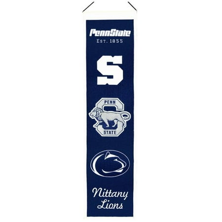 Winning Streak NCAA Heritage Banner, Penn State Nittany (Best Place To Tailgate At Penn State)