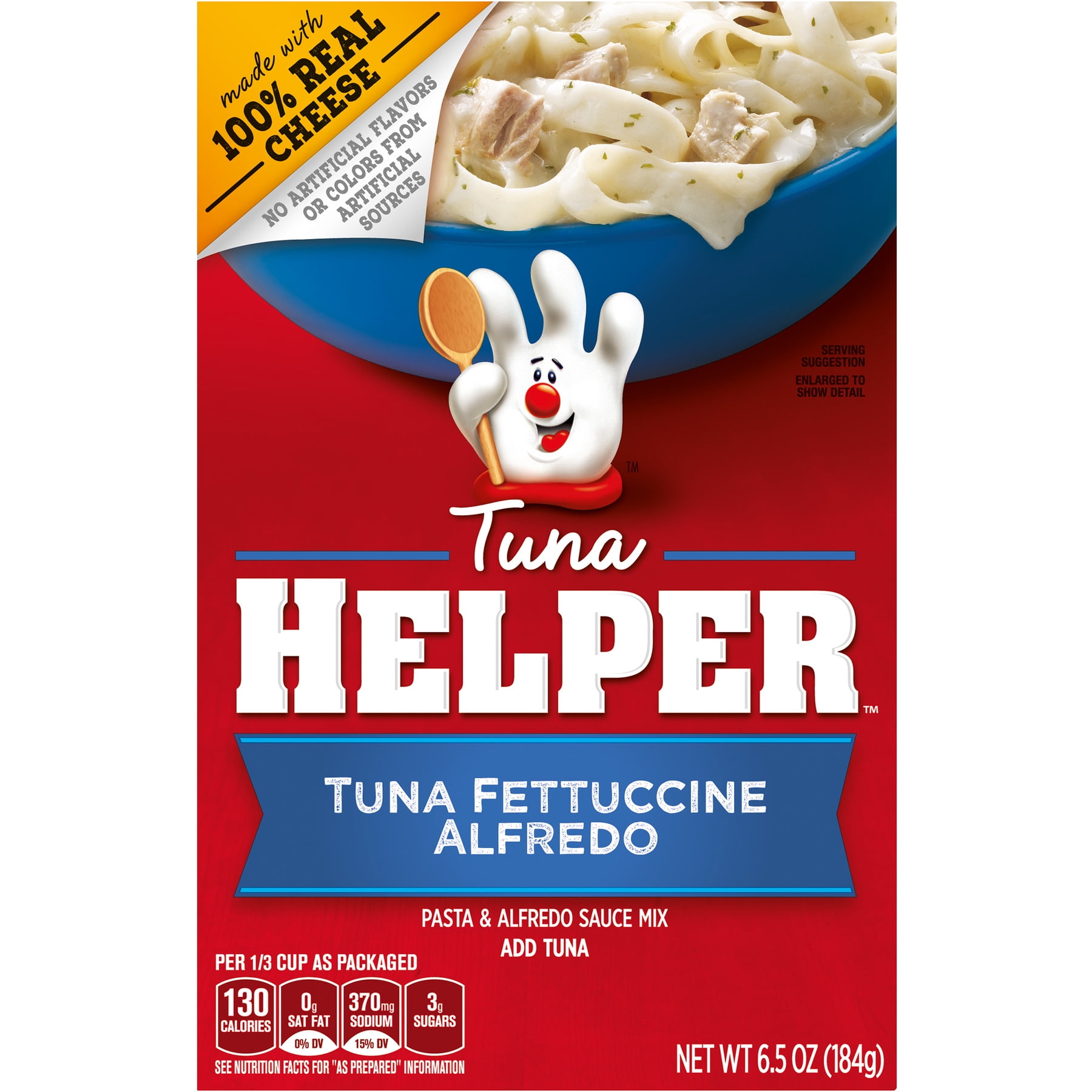 Tuna Helper Tuna Fettuccine Alfredo, 6.5 oz Box