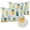Summer Pineapple, variant on Outdoor Waterproof Pillow Covers for Patio Summer Pineapple Decorative Throw Pillow Cover Watercolor Pineapple Fruit Pillowcases Set of 2 Cushion Case for Sofa Couch Chair Home Decor 18 x 18 Inches