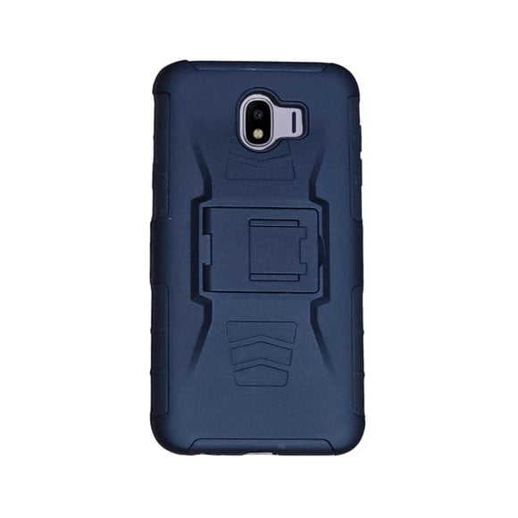 Funda Uso Rudo Clip 360 Para Samsung J4 2018 Más 2 Micas De Cristal