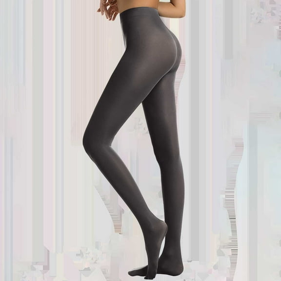 Tights Under $ 10 Grey Semi Opaque Teenagerss Leggings Solid Color Footed Pantyhose Tights