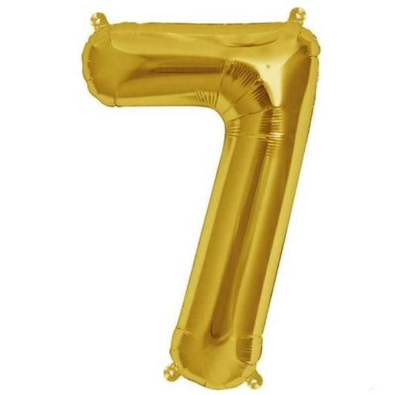 gold mylar letter balloons