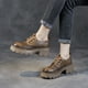 thumbnail image 4 of Zapatos de mujer de piel de vaca auténtica, nuevos zapatos de primavera de alta calidad con agujeros para mujer, 4 of 4