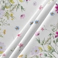 thumbnail image 5 of Spring Floral Round Tablecloth 60 Inch - Summer Botanical Waterproof Fabric Table Cloth Protector, Vintage Farmhouse Tablecloths Washable Table Cover for Kitchen Banquet Coffee Table Party, 5 of 6