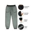 thumbnail image 4 of SAYFUT Women's Casual Elastic Waist Jogger Sweatpants Drawstring Lounge Athletic Workout Thermal Sweat Pants Fleece Velvet Lining Jogger Sweat Pants with Pockets, 4 of 8