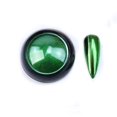 thumbnail image 2 of Polvo Glitter para Nail Art Vonrui Chrome Verde Espejo, 2 of 8