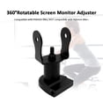 thumbnail image 2 of 360°Rotatable Screen Swivel Arm Mount Aluminum Alloy Screen Monitor Adjuster Adapter Stand Replacement for Peloton Bike (Not Compatible with Peloton Bike+), 2 of 7