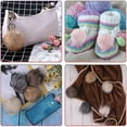 thumbnail image 6 of 20 Pieces DIY Faux Fox Fur Fluffy Pom Pom with Elastic Loop for Hats Keychains Scarves Gloves Bags Accessories, 6 of 7