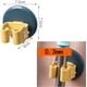 thumbnail image 4 of Soporte para escoba de pared, soporte autoadhesivo para escoba de pared sin taladrar, soporte para fregona con ganchos para cocina, baño, jardín, negro, 4 of 5