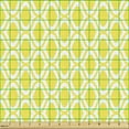 thumbnail image 2 of Ambesonne Lemons Fabric by the Yard Upholstery, Abstract Lemon Motifs Art, 10 Yards, Mustard White, 2 of 5