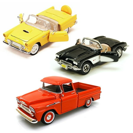 Best of 1950s Diecast Cars - Set 36 - Set of Three 1/24 Scale Diecast Model