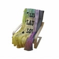 thumbnail image 4 of Live Laugh Love Soft Flannel Fleece Throw Blanket, Wise Phrase in Parenthesis Colorful out of Focus Dots Retro Style, Cozy Plush for Indoor and Outdoor Use, 50" x 60", Multicolor, by Ambesonne, 4 of 6