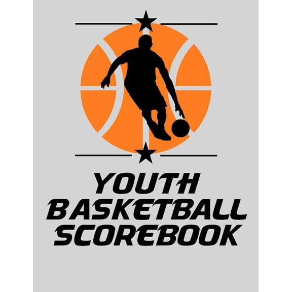 Youth Basketball Scorebook : Basic Basketball Scorebook - 50 Games (8.5 x 11) (Paperback)
