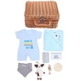 thumbnail image 2 of Cesta de regalos ANGGREK para Bebé Unisex Con Ropa Manta babero Calcetines Muñeca Sonajero tarjeta de Felicitación, 2 of 7
