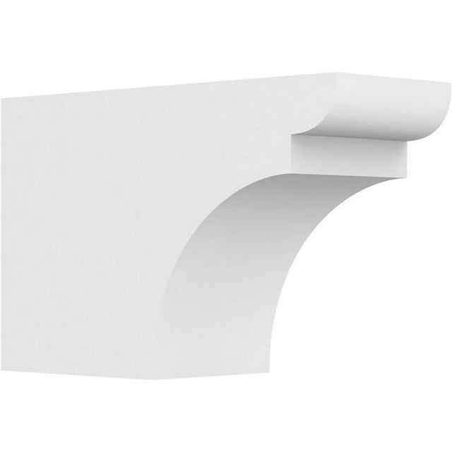 Ekena Millwork RFTP06X10X16YOR 10 x 6 x 16 Pouces Standard Yorktown Architecture Grade Queue de Chevron PVC
