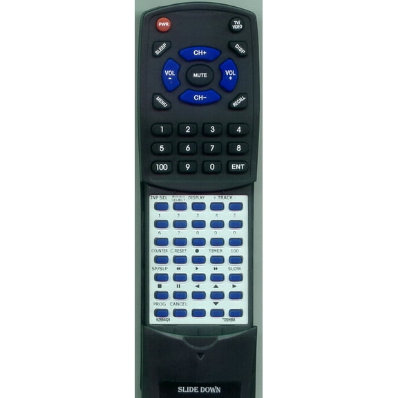 Replacement Remote for TOSHIBA RTBZ684424, M624, M635, W603, M625, W603C, BY634278