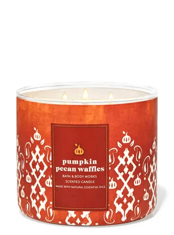 Lit Candle Co. Sweater Weather Pumpkin Pecan Waffle Scented Soy Candles