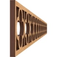 thumbnail image 3 of Ekena Millwork 46 3/8"W x 4"H x 3/8"T Woodall Fretwork Moulding, Maple, 3 of 13