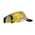 thumbnail image 2 of Yiaed Sunflower Gnomes5 Print Sport Sun Visor Hats Adjustable Empty Top Baseball Cap Cotton Ball Caps for Women and Men, 2 of 5