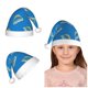 thumbnail image 1 of Gorro de Papá Noel de peluche para niños y adolescentes de 4 a 12 años, gorro navideño para niños y niñas, regalo para fiestas navideñas, protección contra el frío y calidez, 1 of 7