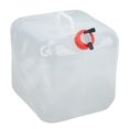thumbnail image 1 of Plastic Collapsible Water Canister, Convenient To Carry Collapsible Water Canister Handle With Tap For Fishing 18L, 1 of 8