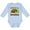 AE-Light Blue, variant on Inktastic Turtle-ly Adorable Cute Turtle Boys or Girls Long Sleeve Baby Bodysuit