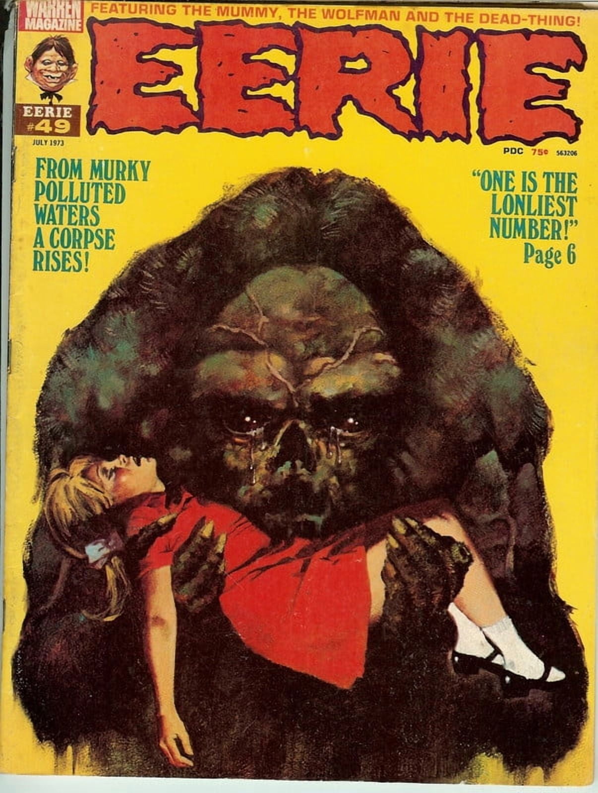 Errie Horror Magazine #49