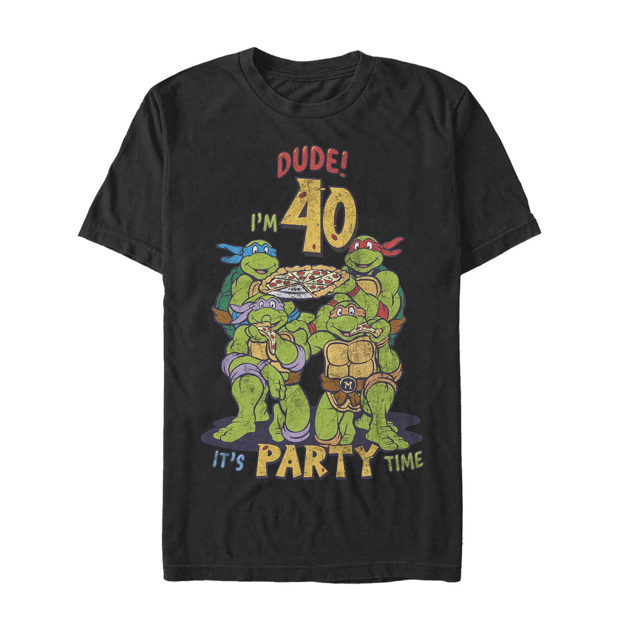 Vintage Simpsons T-Shirt Mens XL Ninja Turtle TMNT VTG 90's