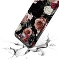 thumbnail image 5 of iPhone Xs Max Case With Tempered Glass Screen Protector, KAESAR Slim Hybrid Dual Layer Graphic Fashion Colorful Cover Armor Case for Apple iPhone X S Max (Flower), 5 of 5