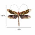 thumbnail image 2 of Eangee Dragonfly Wall Decor Multi Color Brown, 2 of 5