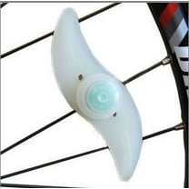 LED Bike Wheel Spoke Lights - 6-Pack Waterproof Cycling Lights with 4 Colors (Red, Blue, Green, Multi) & 3 Modes (Flash, Fast Flash, Steady) - Easy Install for Night Riding Safety