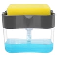 thumbnail image 2 of Dispensador de jabón de cocina de diseño con soporte de esponja, dispensador de jabón para platos duradero, dispensador de jabón perfecto para fregadero de cocina Xemadio 2034933-3, 2 of 9