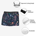 thumbnail image 3 of Hirioo Colorful Flowers for Men's Boxer Briefs Men Cotton Underwear Boxer Briefs Panties-Medium, 3 of 5
