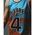 thumbnail image 5 of McLaren Racing F1 Special Edition Miami GP Lando Norris Mitchell & Ness Basketball Jersey, 5 of 9