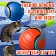 thumbnail image 2 of Speedy Tail 2.0, Speedy Tail Cat Toy, 2025 New Generation Interactive Cat Toy, Speedy Tail 2.0 Automatic Cat Toy, Relieve Anxiety, High-Speed Cat Ball Toy, Keep Your Cat Active (2Pcs Blue), 2 of 8
