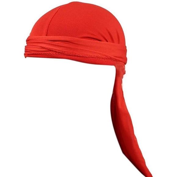 GFDYREE Durag Premium en Coton Extensible 360 Vagues Bretelles Extra Longues pour Hommes