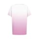 thumbnail image 2 of Blusas para las Mujeres Casual, Rayas Impresas Patchwork Manga Corta Cuello Redondo Top Hecho de 95% Poliéster 5% Spandex para el Verano, Tops Cortos para las Mujeres, 2 of 4