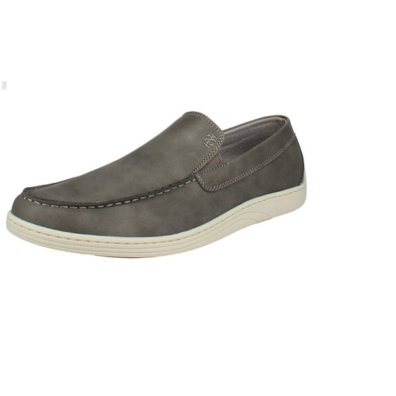IZOD Men's Seapoint Casual Slip On Loafer, Gray, 10.5