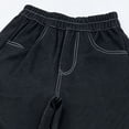 thumbnail image 4 of fatyb Girls Wide Leg Pants High Elastic Waistband Casual Trousers with Pockets Kids Girls Fashion Long Pants, 4 of 6