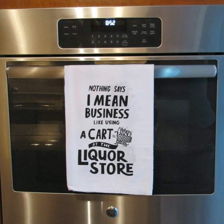 Funny Decorative Cloth Liquor Store Cart Shop Dish Dry Hand Towel Kitchen Decor Funny Decorative Cloth Liquor Store Cart Shop Dish Dry Hand Towel Kitchen Decor
