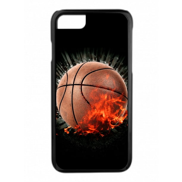 Flaming Basketball Design Black Rubber Case For The Apple Iphone 7 Plus 7 Iphone 8 Plus 8 Iphone 7p Accessories Iphone 8p Accessories Walmart Com